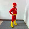 G^ Deluxe Flash Costume Fancy Dress Up s Movie Carnival Party Halloween Flash Cosplay Costumes Mask Belt With Shoes 32Y3C