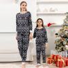 Christmas Parent-child Family Set Home Printed CHRISTMAS PAJAMAS Two-piece Set