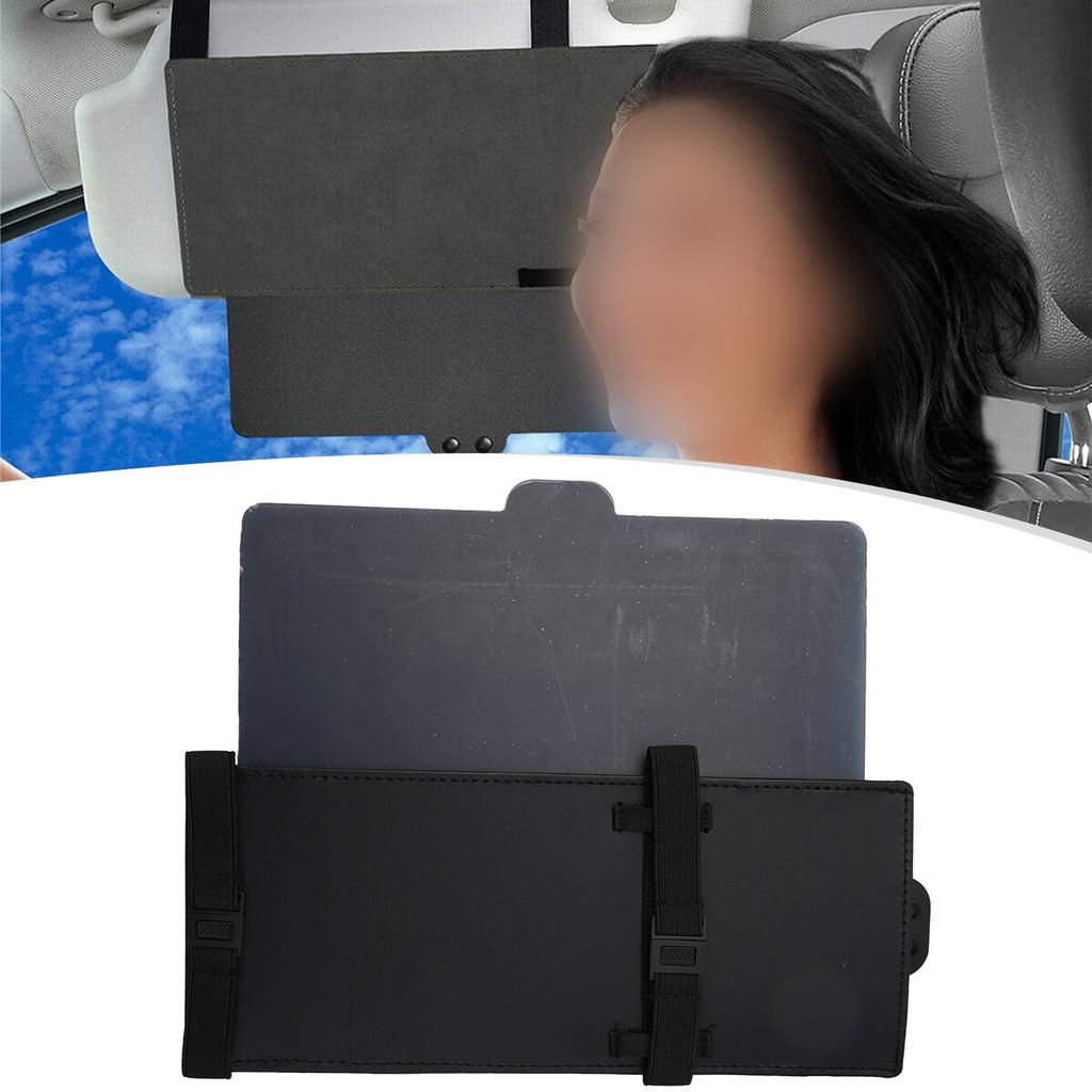 Car Sun Visor Extender Retractable Anti Glare Blocker Windshield Sun Protection Sunshade Extension UV Protector Accessories