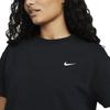 Nike Женская футболка NikeLab Solo Swoosh Черная Женская уличная одежда CV0560-010