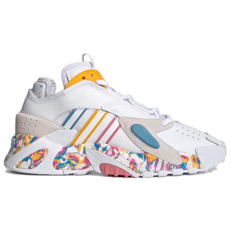 adidas Стритбол 'Белый Кремовый Желтый' Женский FX7890