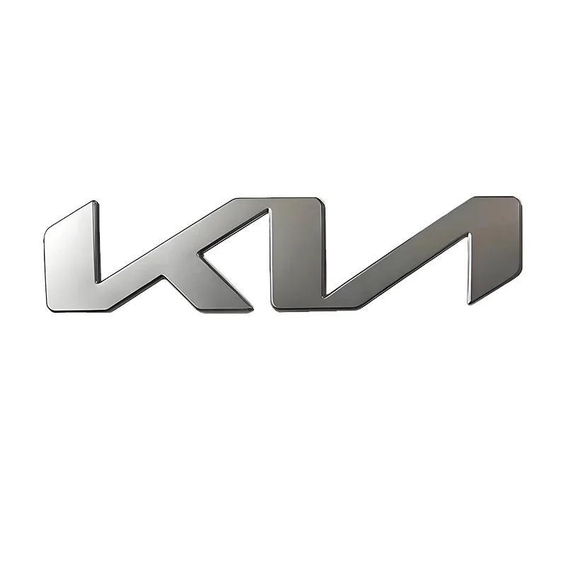 AABIW1 Car Front Hood 3D Metal Emblem Trunk Decoration Logo Stickers KIA K5 K9 Sorento Ceed Sportage Carnival Stinger Forte Niro
