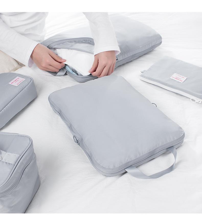 Portable Travel Dispenser & Storage Bag - Laundry & Luggage Organizer (Large) M