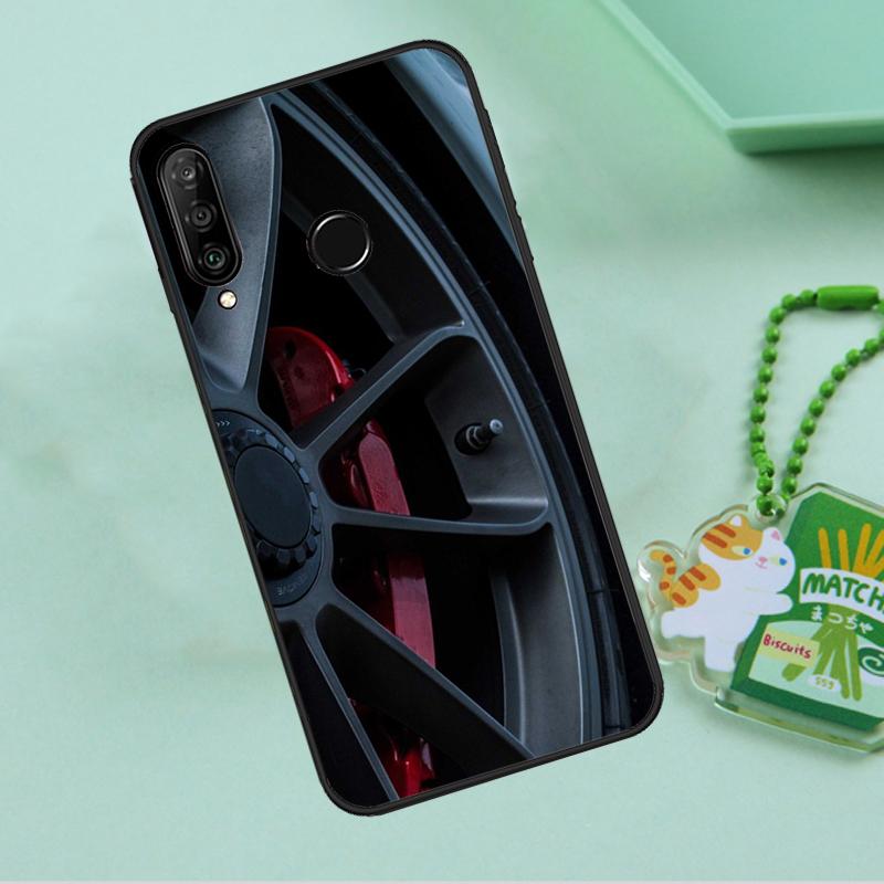 Колесо спортивного автомобиля Шина Скорость Для Huawei Nova 12s 12i 11i 7i 8i 9 10 SE Y91 Y90 Y60 Y70 Y72 Y61 P60 Pro P30 P40 Lite Чехол