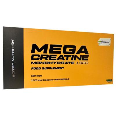 Мега Креатин моногидрат 1320, 120 капсул