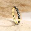 Flower Shaped Enamel Carved Bangle Colorful Chunky Bracelet  Friendship Gift