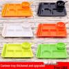 Melamine Segmented Canteen Tray