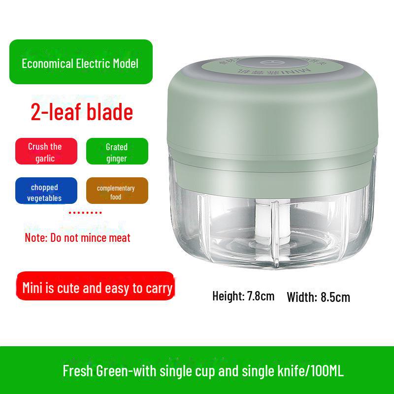 Многофункциональная электрическая чесночница и давилка для домашнего использования