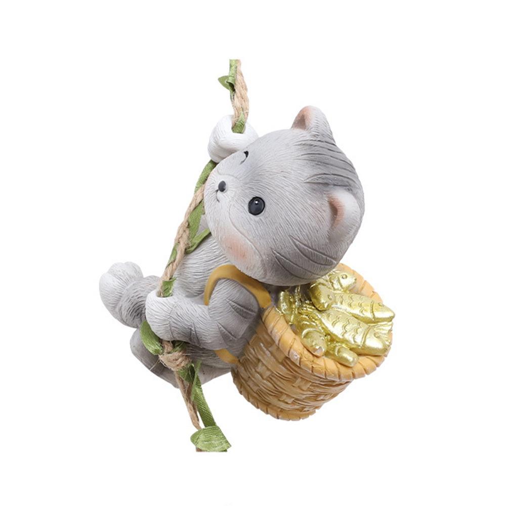 Мультяшная панда, лазающая по дереву во дворе, креативное украшение для балкона и улицы