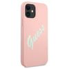 Guess Guhcp12Slsvspg Iphone 12 Mini5,4 Różowo Zielony/Green Pink Hardcase Silicone Vintage