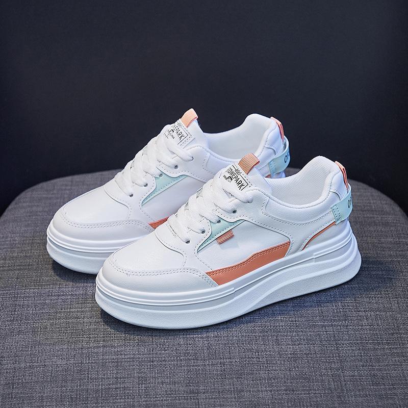 Модные женские туфли на плоской подошве, маленькие белые туфли, кроссовки для женщин 2024 года, модные повседневные туфли на платформе для женщин, вулканизированные туфли Zapatillas Mujer