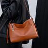 New Genuine Leather Women's Bag Light Luxury Niche Commuter Shoulder Bag for Women Versatile Natural Fall Pattern Cowhide Crossbody Bag