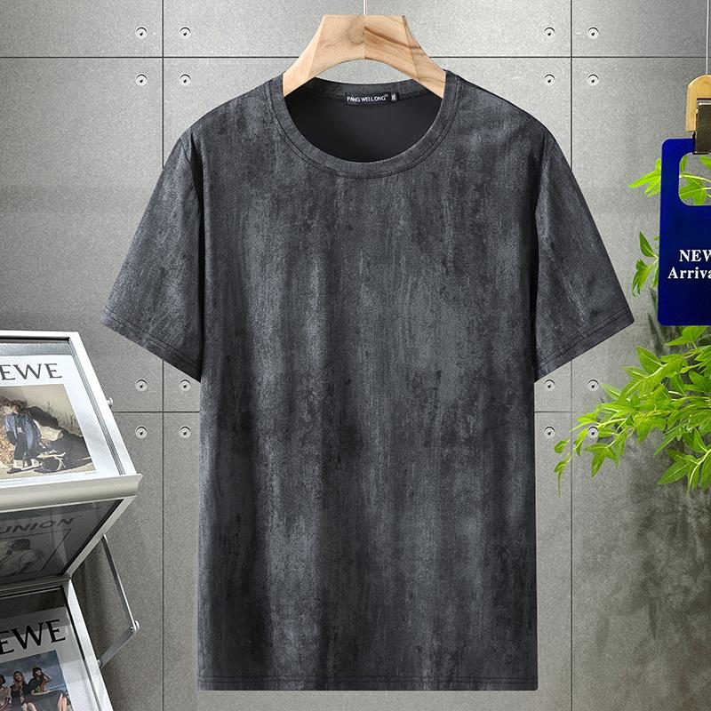 4XL-12XL Большие размеры Топы Мужские футболки Летняя винтажная одежда Модные футболки Футболка большого размера с коротким рукавом