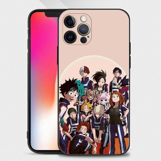 Чехол для телефона My Hero Academy для Iphone 14 13 12 11 Pro Max Mini Xs Max Xr X 7 8 Plus 6s, мягкий силиконовый чехол Fundas