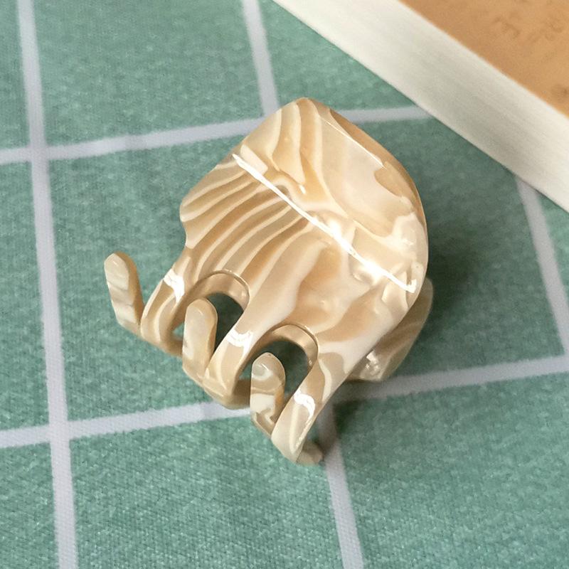 Винтажные заколки для волос для женщин, заколка-краб, элегантные, милые, маленькие ацетатные заколки для волос, краб для волос, аксессуары для волос для девочек, заколки для волос