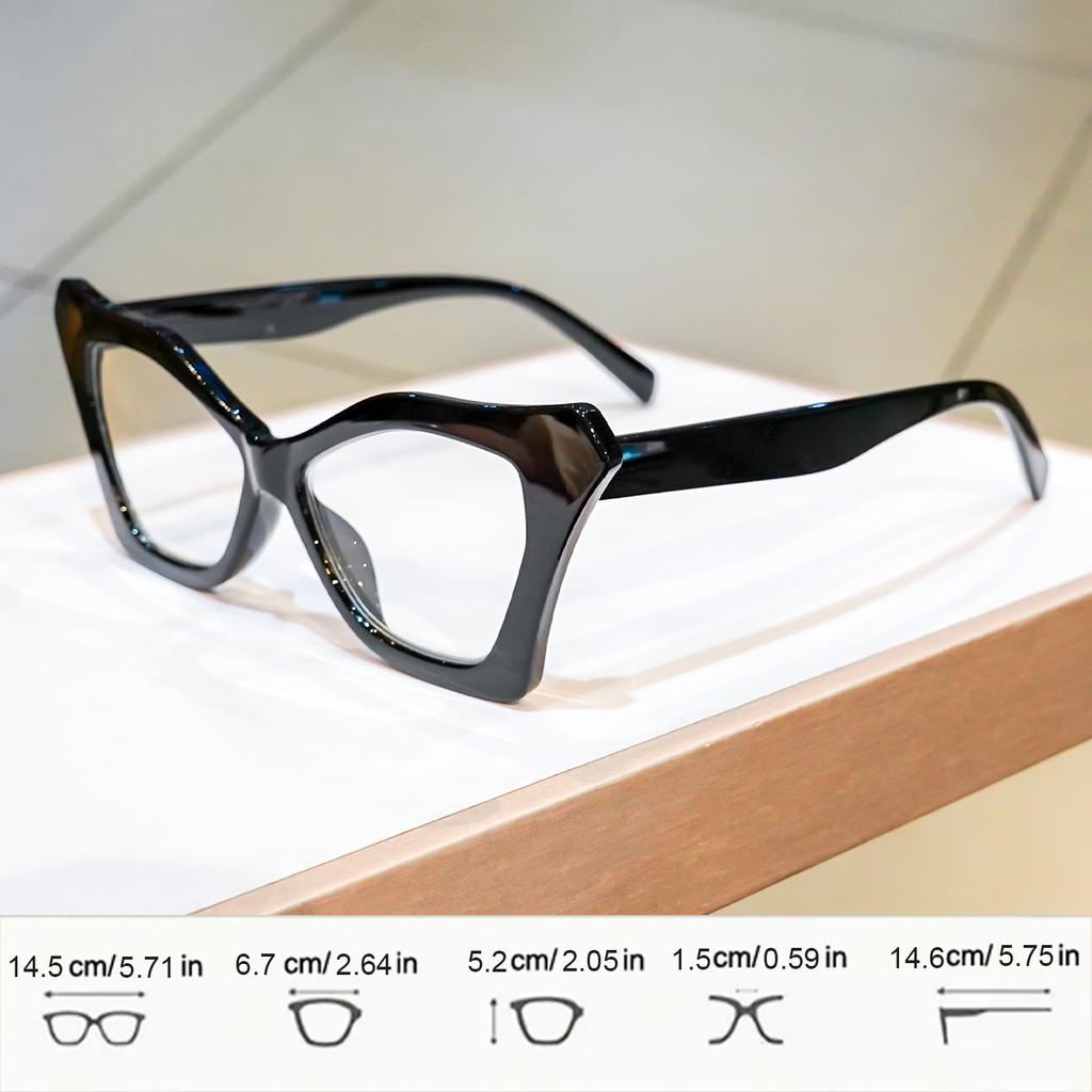 Cat Eye Reading Glasses Retro Floral Fashion Presbyopic Glasses Color Block Readers for Women Men +1.0 To +4.0