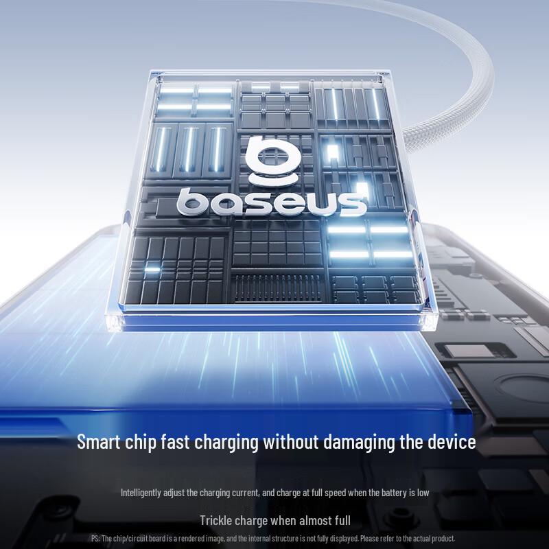 Baseus Плетеный USB-A на Lightning кабель с быстрой зарядкой PD 20 Вт
