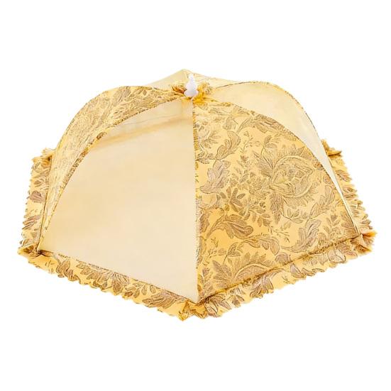 Складная сетчатая крышка для еды, многоразовая, отпугивающая насекомых, защита для еды на открытом воздухе