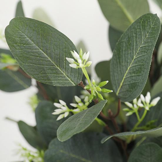 Изысканные искусственные растения эвкалипта не вянут, долговечны, декоративны