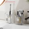 Multi-Functional Toothpaste Holder Punch-Free Cosmetic Storage Box Fashion Razor Storage Box