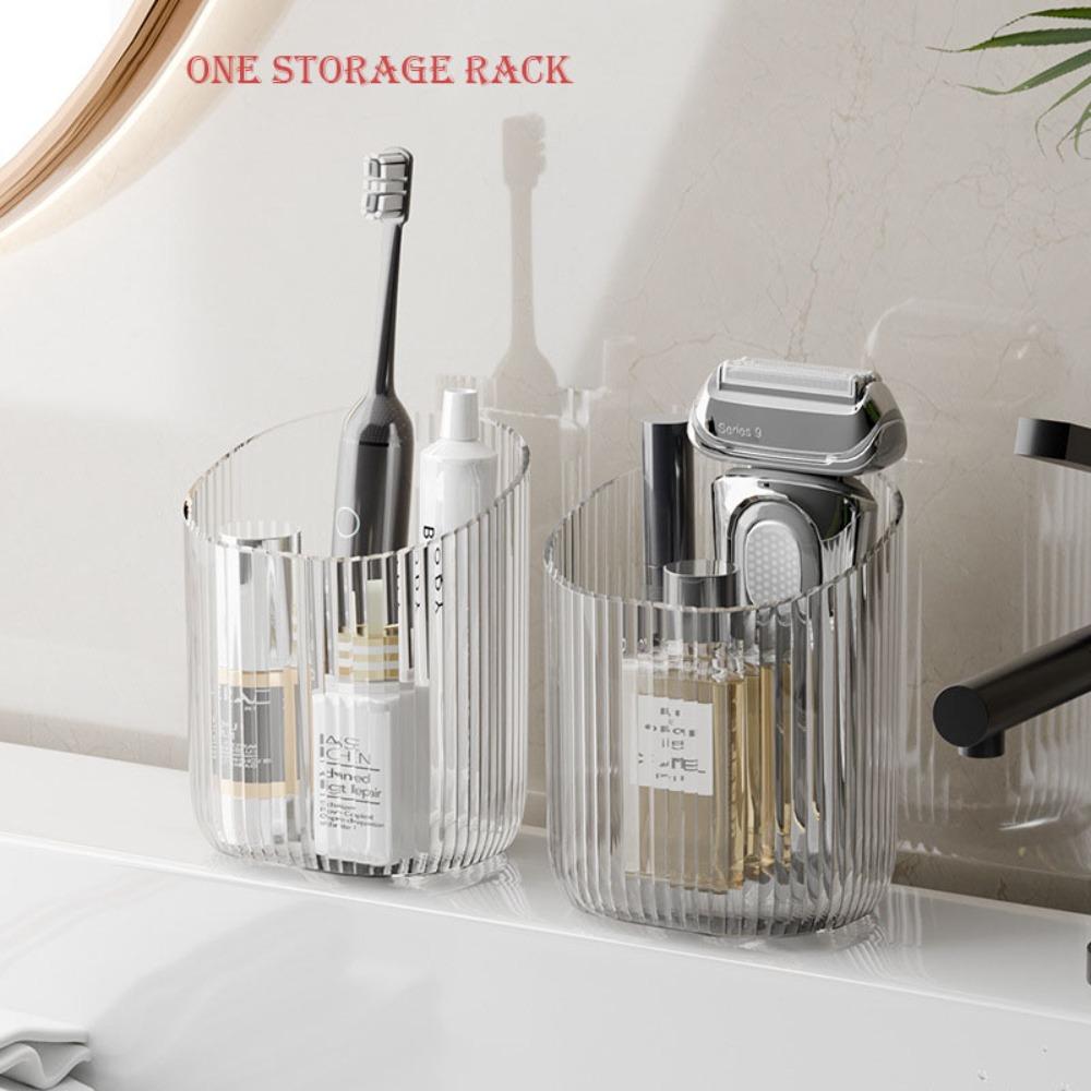 Multi-Functional Toothpaste Holder Punch-Free Cosmetic Storage Box Fashion Razor Storage Box