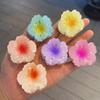 4Cm Korean Beach Vacation Bohemia Style Fashion Egg Flower Hair Clips Flower Large Hair Claw Hairpin for Women Girl Accessories