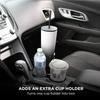 Автомобильный держатель для чашки, расширитель для автомобильного адаптера, регулируемый многофункциональный двойной держатель для чашки с держателем для телефона, органайзер для ароматерапии