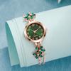 Adjustable Bracelet Watch Quartz Movement Flower Bracelet Watch Women's Quartz Watch  Gift Giving