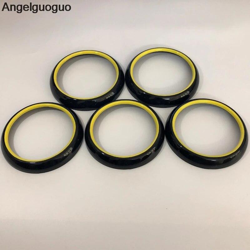 Двухцветный автомобильный кондиционер, вентиляционное отверстие, кольцо, накладка, украшение для Mercedes Benz GLA X156 CLA C117 class