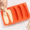 Silicone Corn Bread Stick Pan Non-Stick Tortilla Mold High Temperature Resistant Flexible Baking Mold