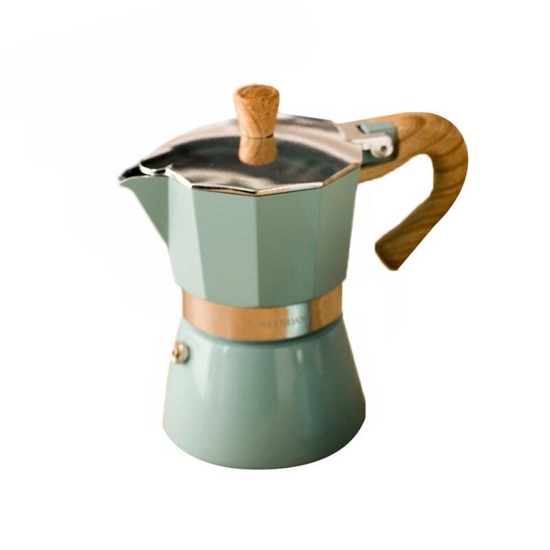 Ретро Кофейники Кофеварка Moka Espresso Кофеварка Перколятор Плита Горшок 150/300 мл Кухонные Принадлежности Плита Кофеварка