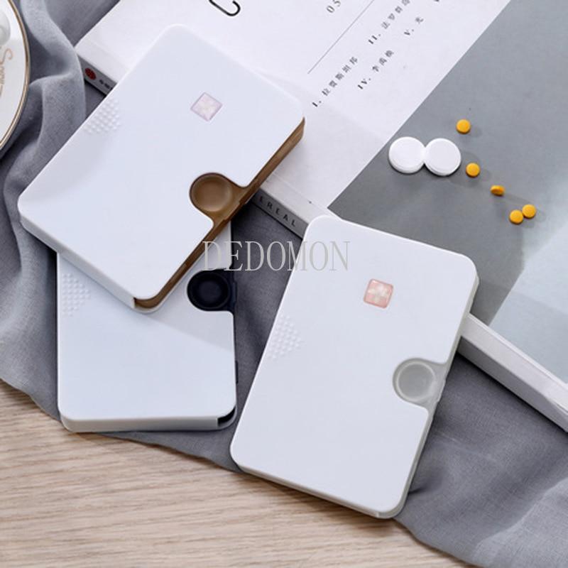1PCS Pill Case Days Weekly Pill Case 6 Grids Medicine Tablte Dispenser Organizer Pill Box Pill Storage Organizer Container