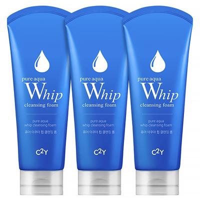 Очищающая пенка C2Y Pure Aqua Whip, 220 мл, 3 шт.