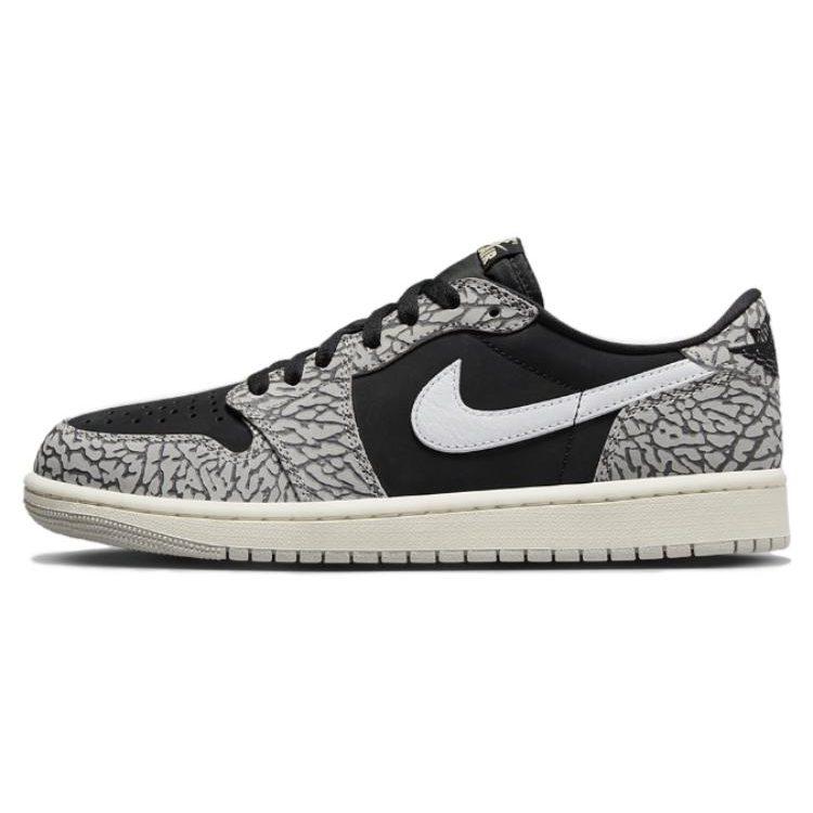 Jordan 1 Ретро Лоу OG Черный Цемент GS CZ0858-001
