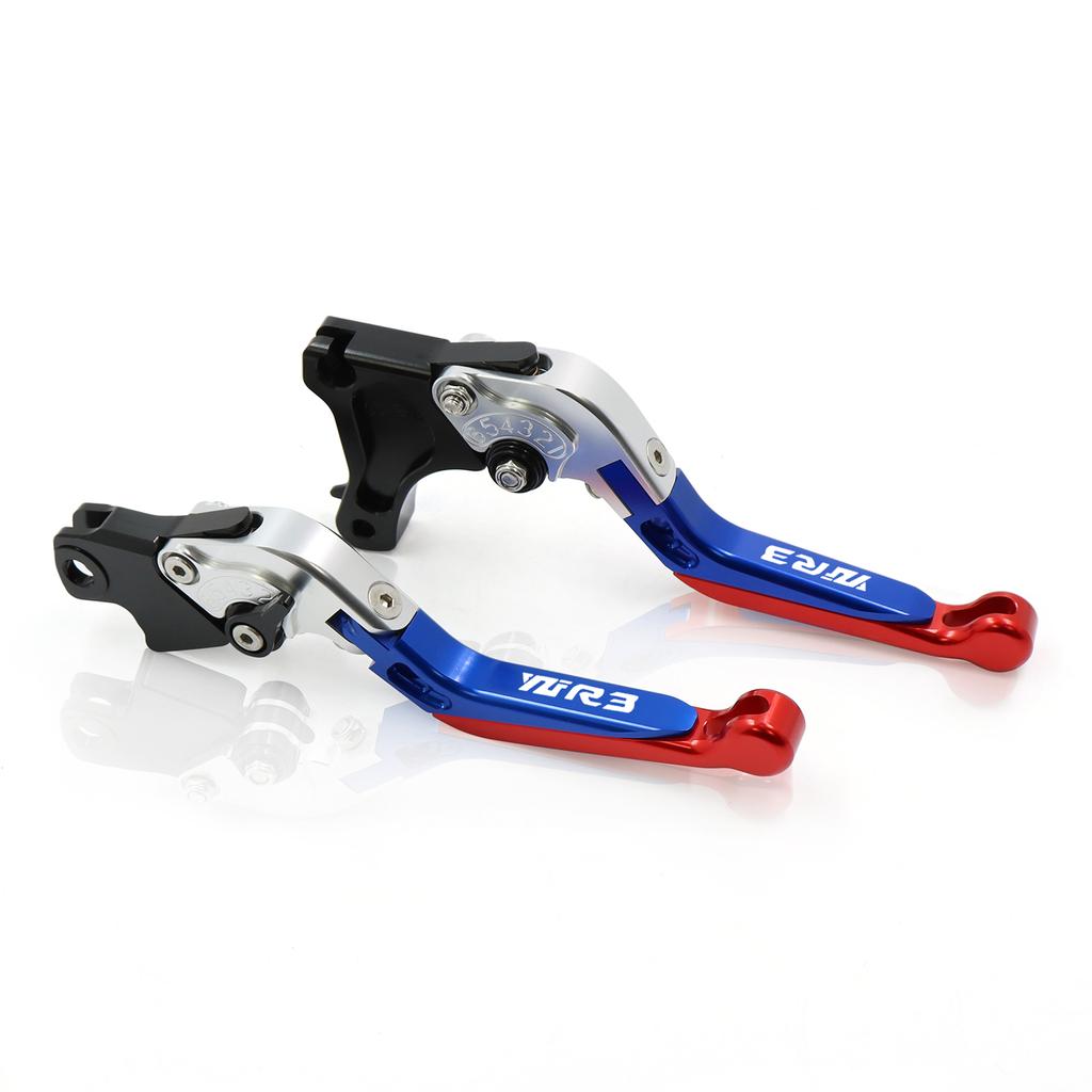 Аксессуары для мотоциклов Ручки руля Складные выдвижные регулируемые рычаги тормоза и сцепления YZF-R3 для Yamaha YZF R3 YZFR3 2015-2025