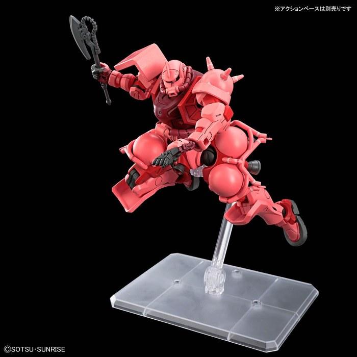BANDAI SPIRITS Mobile Suit Gundam GQuuuuuuX Char's Zaku (GQ) 1/144 Scale Model Kit, Multicolor, 6.6 cm