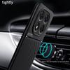 Для Xiaomi Poco X7 5G чехол автомобильный магнитный держатель кожаная пластина задняя крышка для Pocox7 Pocco Poko Little X7 X 7 7X 5G чехлы для телефонов