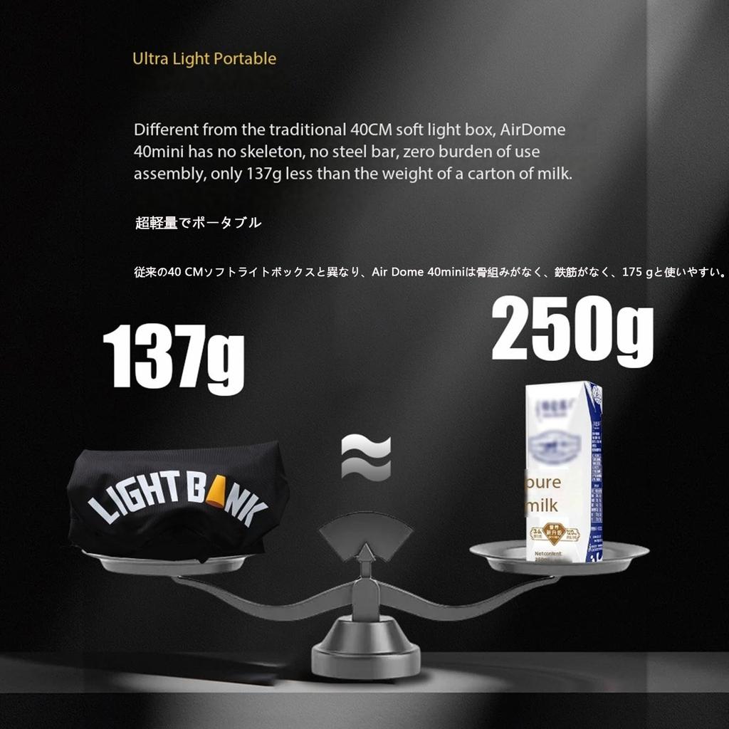 Flynoodle AIR DOME 40 mini Softbox надувной софтбокс простой в установке мощностью менее 100 Вт источник света для фотосъемки для промышленности Mini Standard Dual Air