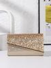 Шикарный клатч-конверт с пайетками: Женская универсальная сумка-кроссбоди для банкета с нишевым дизайном