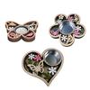 Candle Holder Handmade Wooden Tealight Holder With Flower And Butterfly Heart Designing For Festive Decorations