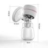 Electric Breast Pump Breast Massager Mute Milk Feeding Collector Portable Baby Breastfeeding Bottle Lactation Soft Painless