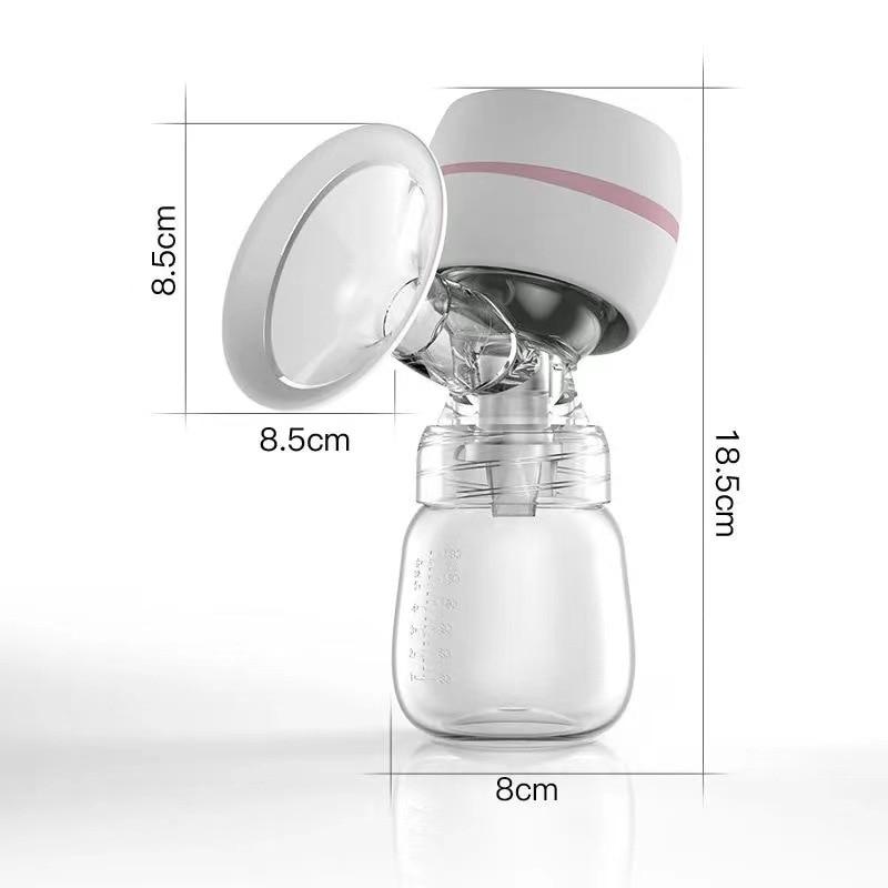 Electric Breast Pump Breast Massager Mute Milk Feeding Collector Portable Baby Breastfeeding Bottle Lactation Soft Painless