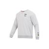New Year Series Logo Print Sport Casual Crew Neck Long Sleeve Sweatshirt Men Tops Grey 1374498-592