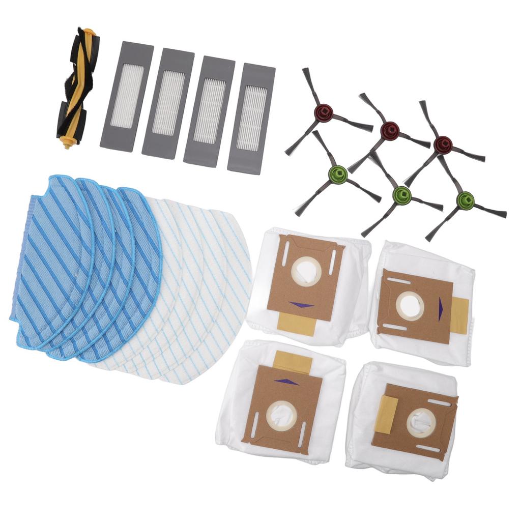 Sweeper Brush Filter Dust Bag Cloth and Rag Sweeper Accessories for DEEBOT OZMO T8 T8aivi