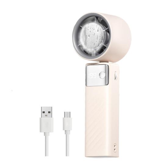 Маленький вентилятор персональный кондиционер 1-199 скоростей регулируемый сильный воздушный поток цифровой дисплей перезаряжаемый вентилятор воздушный охладитель