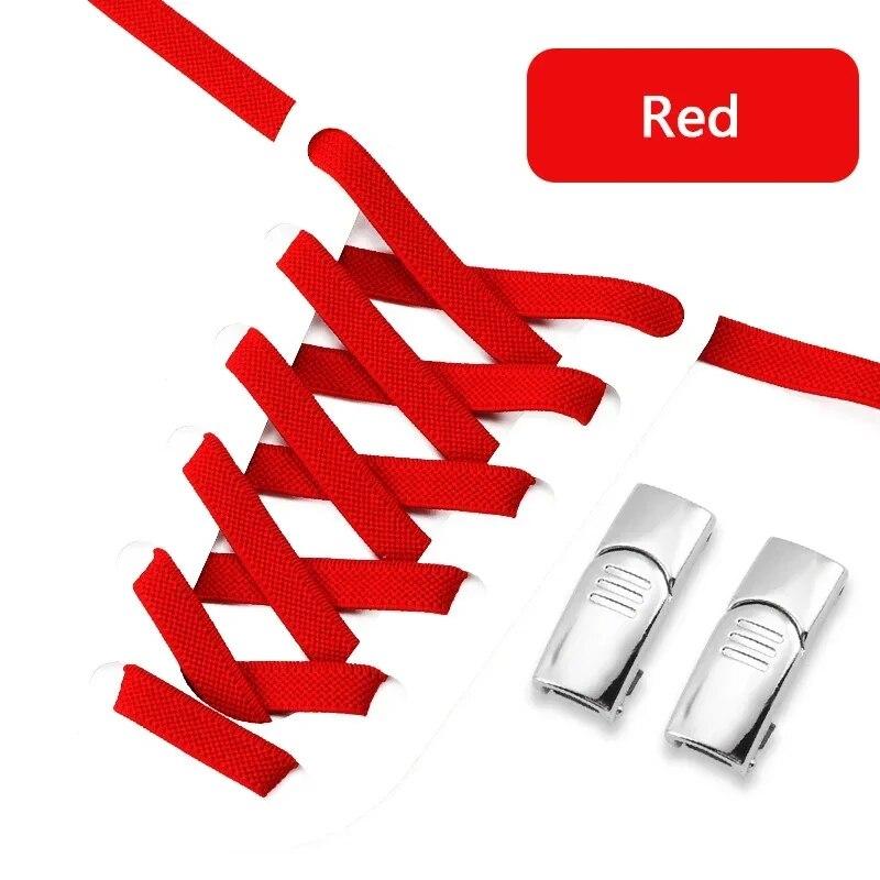 Новые шнурки с магнитным замком без завязок, плоские эластичные шнурки, кроссовки, ботинки, шнурки без завязок, резинки для обуви, аксессуары