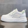 Women's Breathable Casual Walking And Running Shoes Summer New Women's Thick Bottom Casual Sports Board Mesh Breathable 34-39