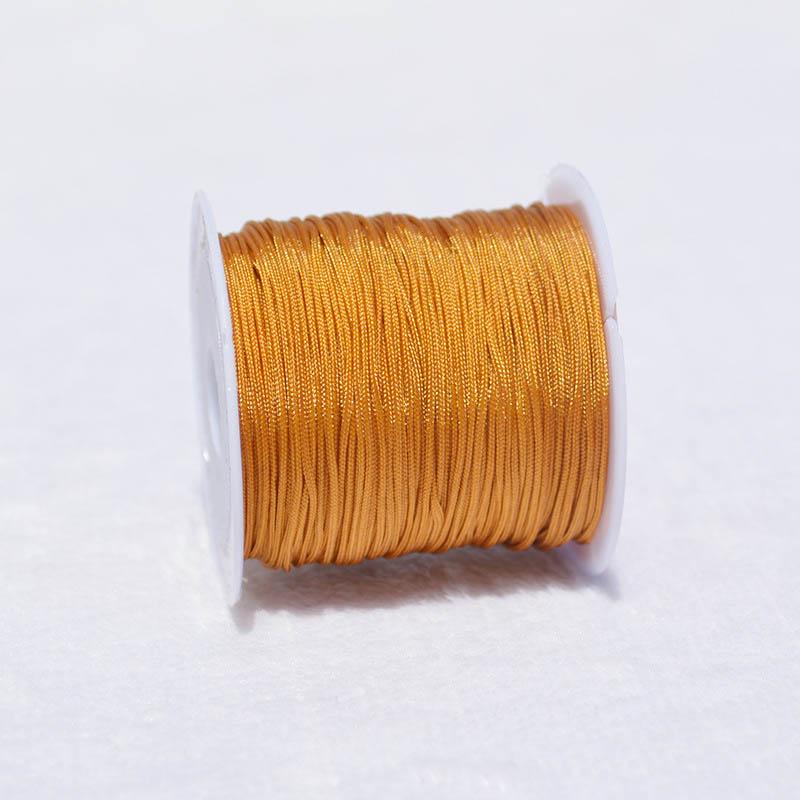 Нейлоновый шнур 0,8 мм * 20 м, нить для браслетов, сделай сам, 1 рулон, для ожерелья, ювелирных аксессуаров