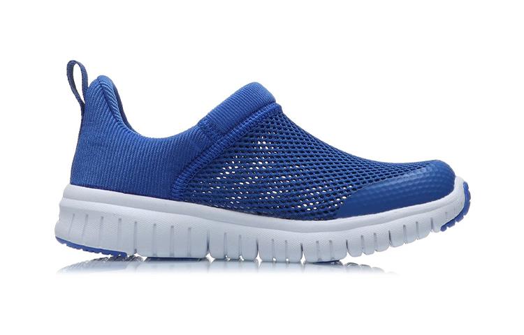 Li Ning YOUNG Спортивная Жизнь Коллекция Слипоны Низкие Детские Беговые Кроссовки Дети Возраст 3 7 Лет YKNR108-3