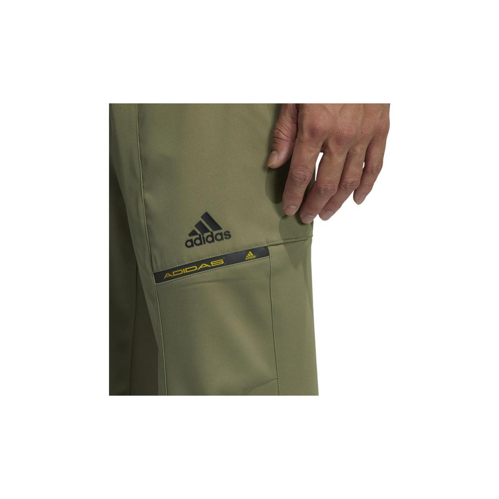 adidas Мужские тренировочные брюки с тканым шнурком Quickdraw Оливковый H40209